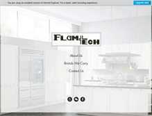 Tablet Screenshot of flamtech.com